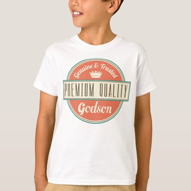 T-shirt Cadeau (drôle) de filleul (Devant)