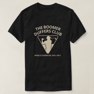T-shirt Cadeau drôle de golfeur retraité Le Club des Boome