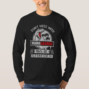 T-shirt Cadeau drôle de maman dinosaure Mamasaurus Cadeau