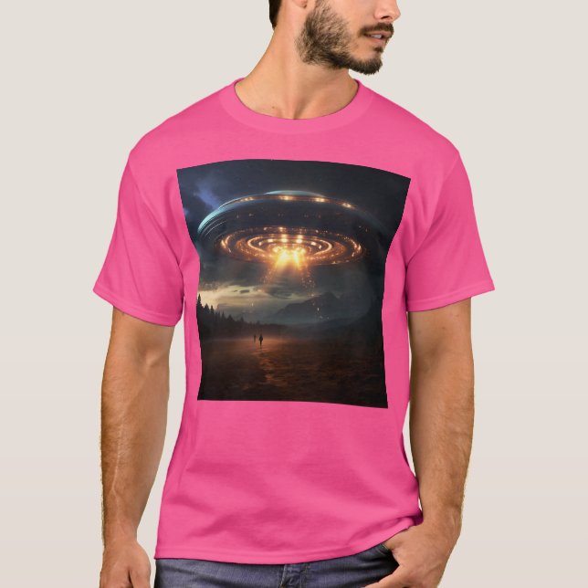 T-shirt Cadeau drôle de mème de chat extraterrestre Brainr (Devant)