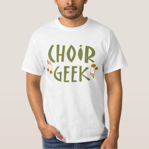 T-shirt Cadeau drôle de musique de geek de choeur