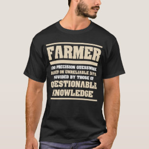 T-shirt Cadeau drôle de nouveauté pour l'agriculteur