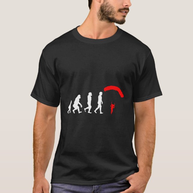 T-shirt Cadeau drôle de parachutisme d'évolution pour ense (Devant)