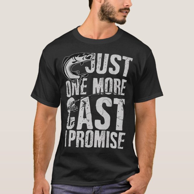 T-shirt Cadeau drôle de pêcheur de poisson (Devant)