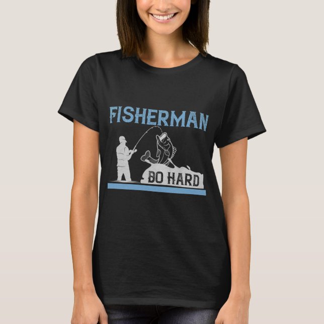 T-shirt Cadeau drôle de pêcheur de poisson (Devant)