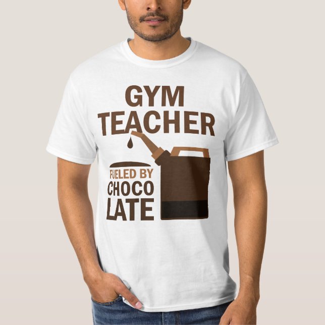 T-shirt Cadeau (drôle) de professeur de gymnase (Devant)