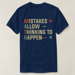 T-shirt Cadeau drôle de professeur de mathématiques vintag