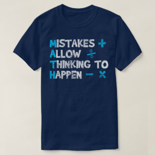 T-shirt Cadeau drôle de professeur de mathématiques vintag