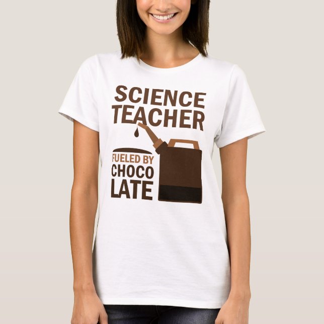 T-shirt Cadeau (drôle) de professeur de Sciences (Devant)