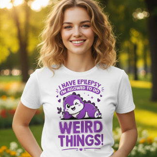 T-shirt Cadeau drôle de sensibilisation à l'épilepsie de d