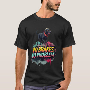 T-shirt Cadeau drôle de skateboard pour propriétaire de ch