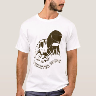 T-shirt Cadeau Drôle de Soudure Cuillère en Tungstène