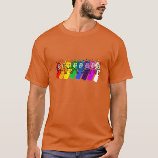 T-shirt Cadeau drôle de sprites arc-en-ciel