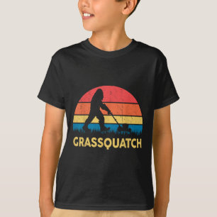 T-shirt Cadeau drôle de tondeuse à gazon Papa Grquatch Big