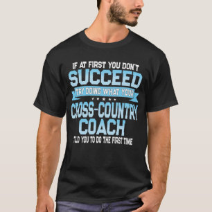 T-shirt Cadeau drôle d'entraîneur d'athlétisme