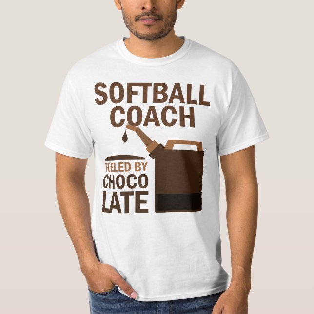 T-shirt Cadeau (drôle) d'entraîneur du base-ball (Devant)