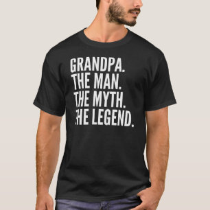 T-shirt Cadeau drôle - grand-papa l'homme le mythe la