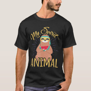 T-shirt Cadeau drôle mignon animal paresseux super cool