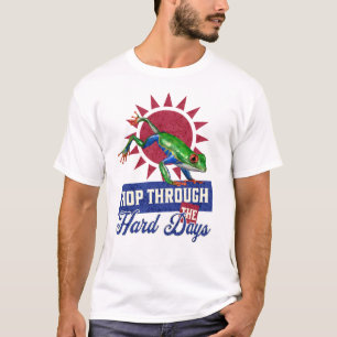 T-shirt Cadeau drôle pour amateur de grenouilles, sautez l