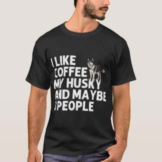 T-shirt Cadeau drôle pour amateur de Husky Husky sibérien