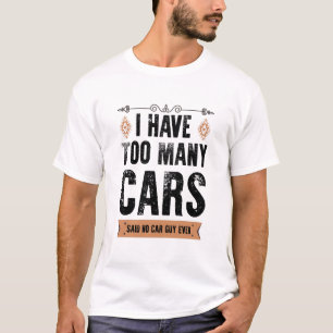 T-shirt Cadeau drôle pour amateur de voitures Funny Car Gu