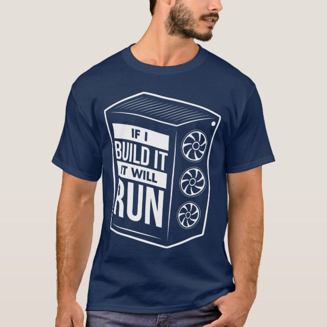T-shirt Cadeau drôle pour constructeur de PC, constructeur (Devant)