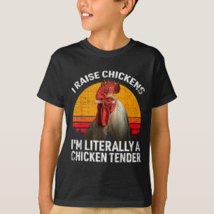 T-shirt Cadeau drôle rétro pour amateur de poulets – J'élè