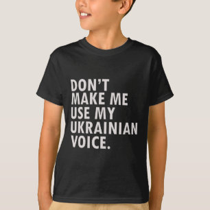 T-shirt cadeau drôle ukrainien Ukraine