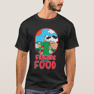 T-shirt Cadeau drôle végétalien Manger des plantes Aimer l