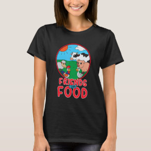 T-shirt Cadeau drôle végétalien Manger des plantes Aimer l