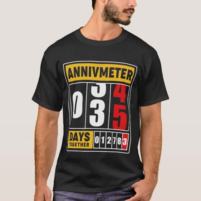 T-shirt Cadeau du 35e anniversaire du mariage pour la femm (Devant)