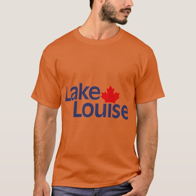 T-shirt Cadeau du lac Louise (Devant)