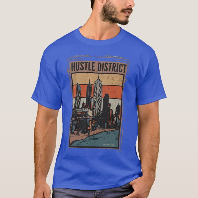 T-shirt Cadeau du quartier Hustle (Devant)