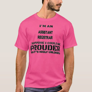 T-shirt Cadeau du registraire adjoint 2