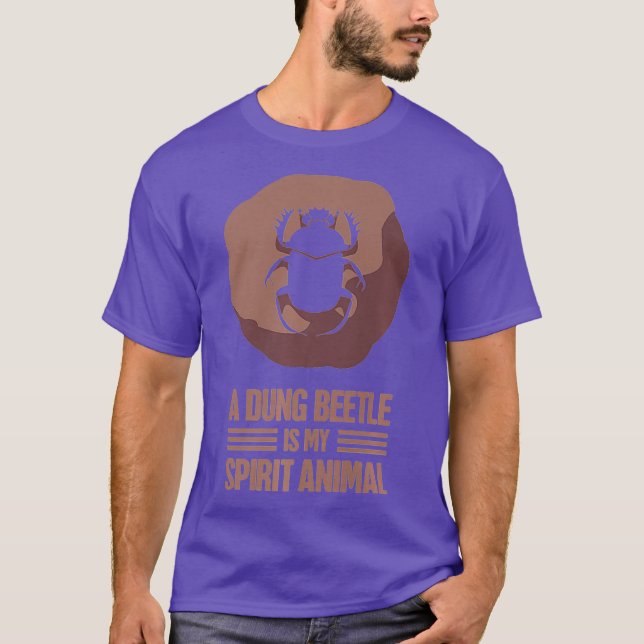 T-shirt Cadeau Entomologiste de l'insecte du dung - Beetle (Devant)