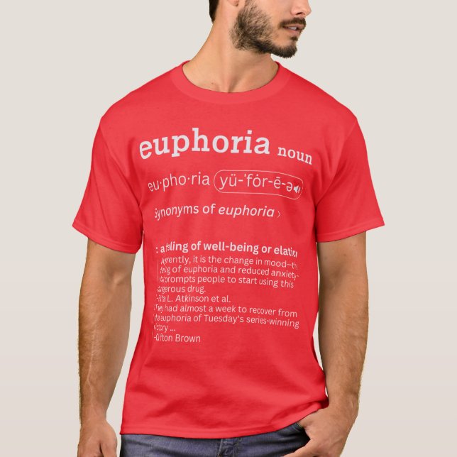 T-shirt Cadeau Euphoria de Kendrick Lamar (Devant)