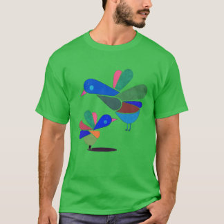T-shirt Cadeau familial aux oiseaux