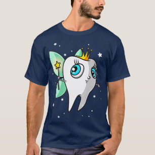 T-shirt Cadeau Fée pour dents mignonne Funny Dental Hygien