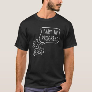 T-shirt Cadeau féminin attendu de mère Baby Loading Mama