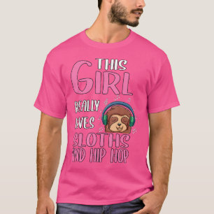T-shirt Cadeau Femme Cette Fille Aime Vraiment Les Fentes