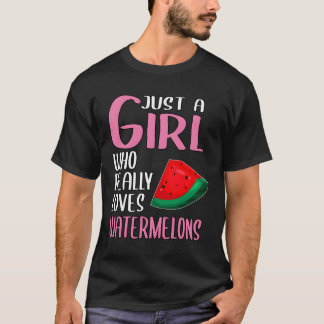 T-shirt Cadeau Femme Juste Une Fille Qui Aime Vraiment La 