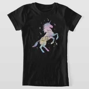 T-Shirt Cadeau Fille Amoureuse de Licorne de Fée Animale A