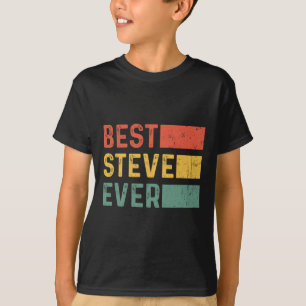 T-shirt Cadeau Fun Noël Anniversaire Pour Steve - Best Ste