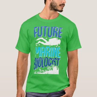 T-shirt Cadeau futur biologiste marin