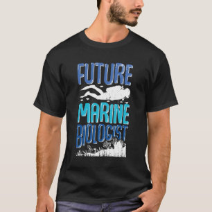 T-shirt Cadeau futur biologiste marin