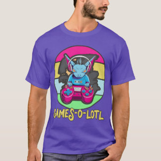 T-shirt Cadeau GamesOLotl vintage