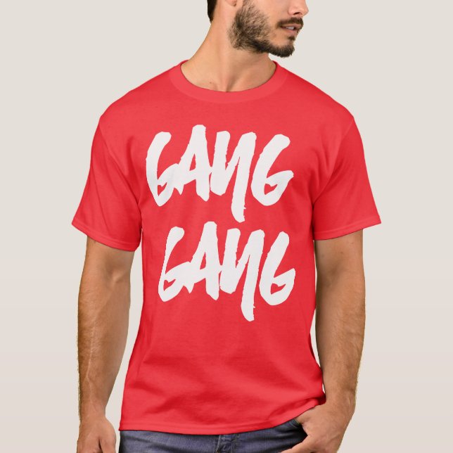 T-shirt Cadeau Gang Gang (Devant)