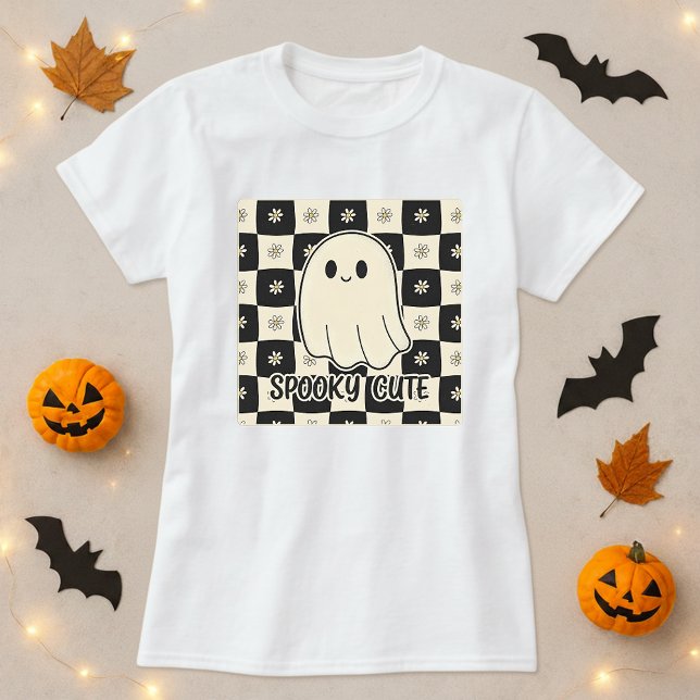 T-shirt Cadeau Ghost éffrayant Cute (Créateur téléchargé)
