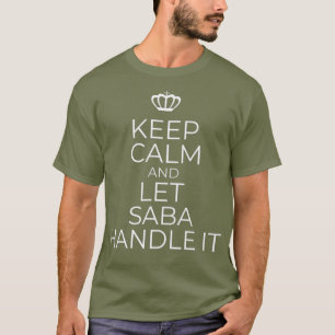 T-shirt Cadeau grand-parent hébreu Saba