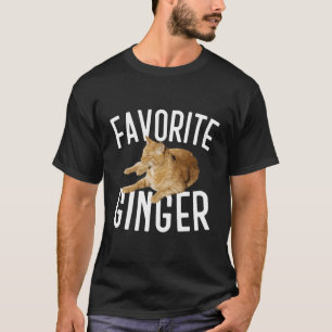 T-shirt Cadeau graphique pour amateur de chat tigré roux p